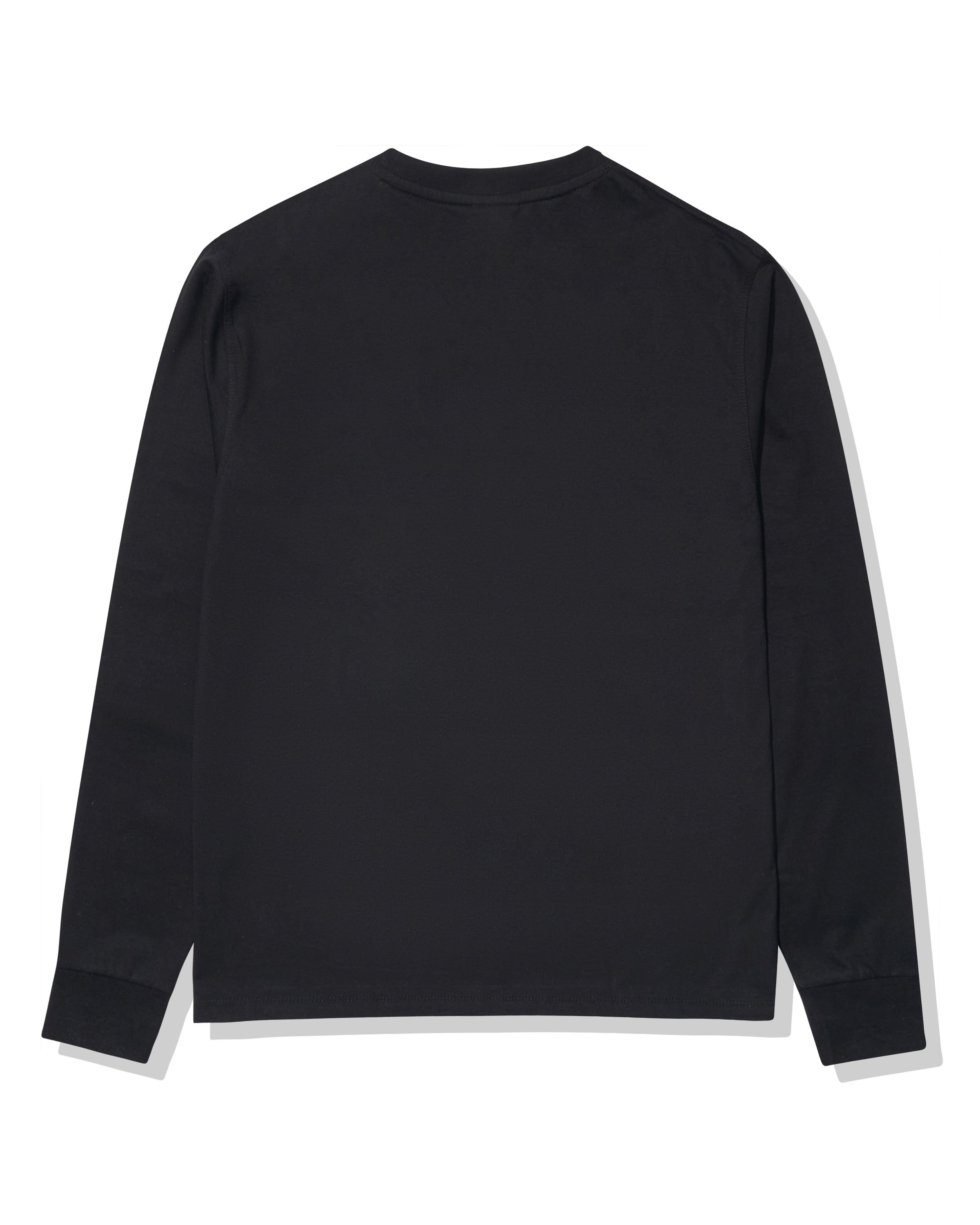 Black Pocket Long Sleeve Tee