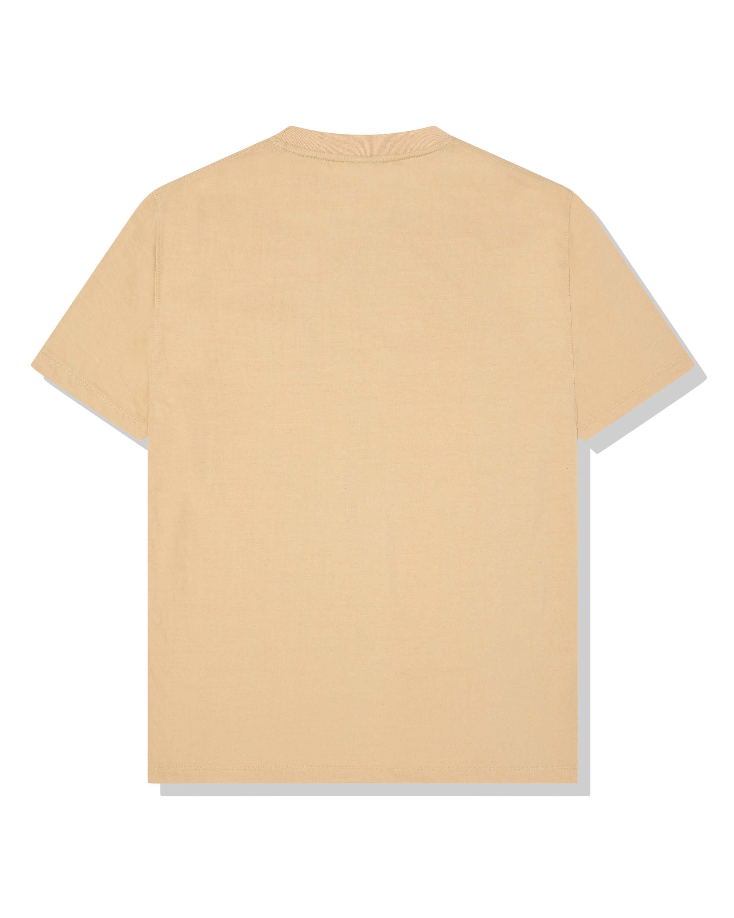 Tan Embroidered Vintage Tee