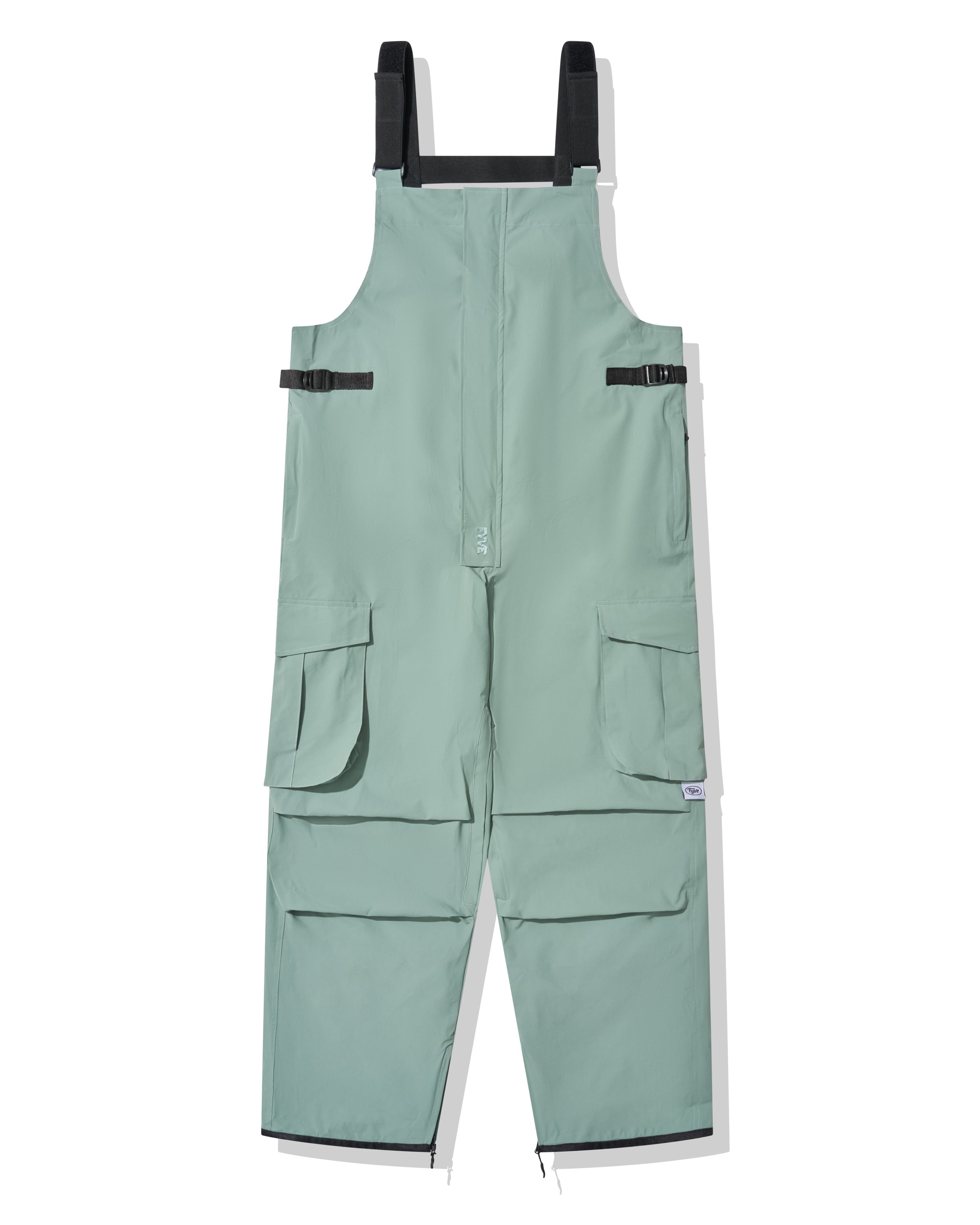 Light Green Ripstop Cargo Bibs