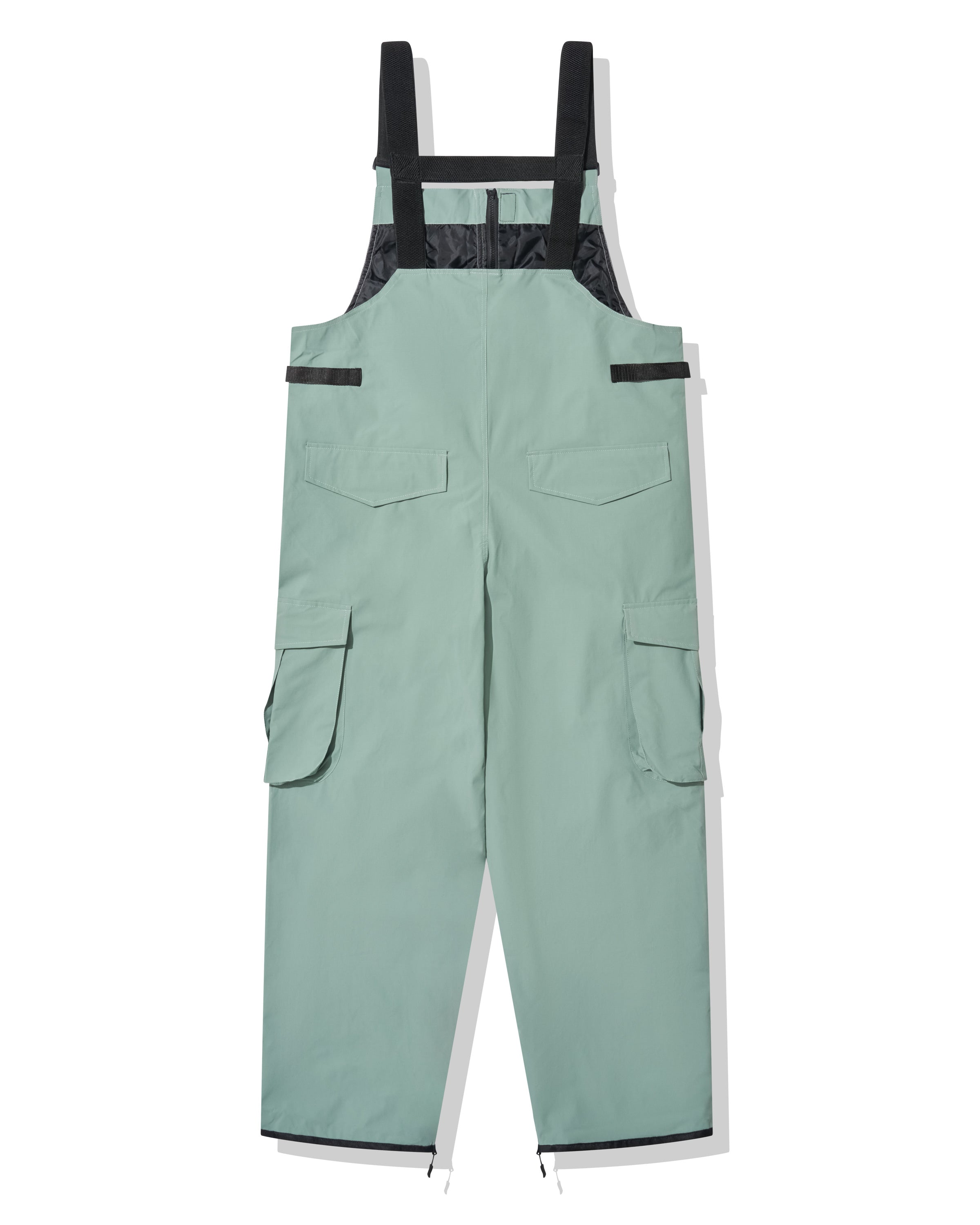Light Green Ripstop Cargo Bibs