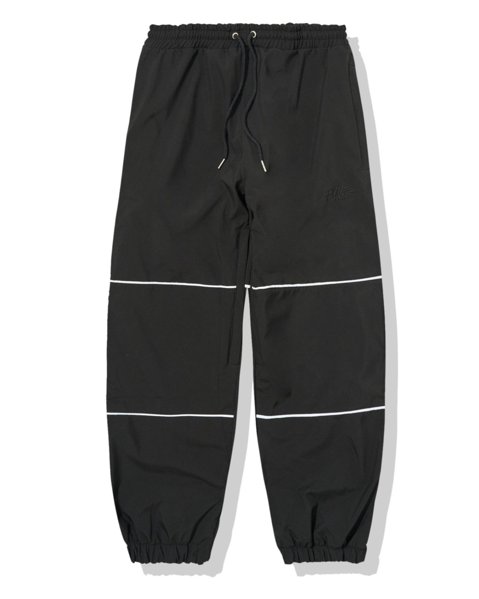 Black Reflective Patch Knee +2 inches