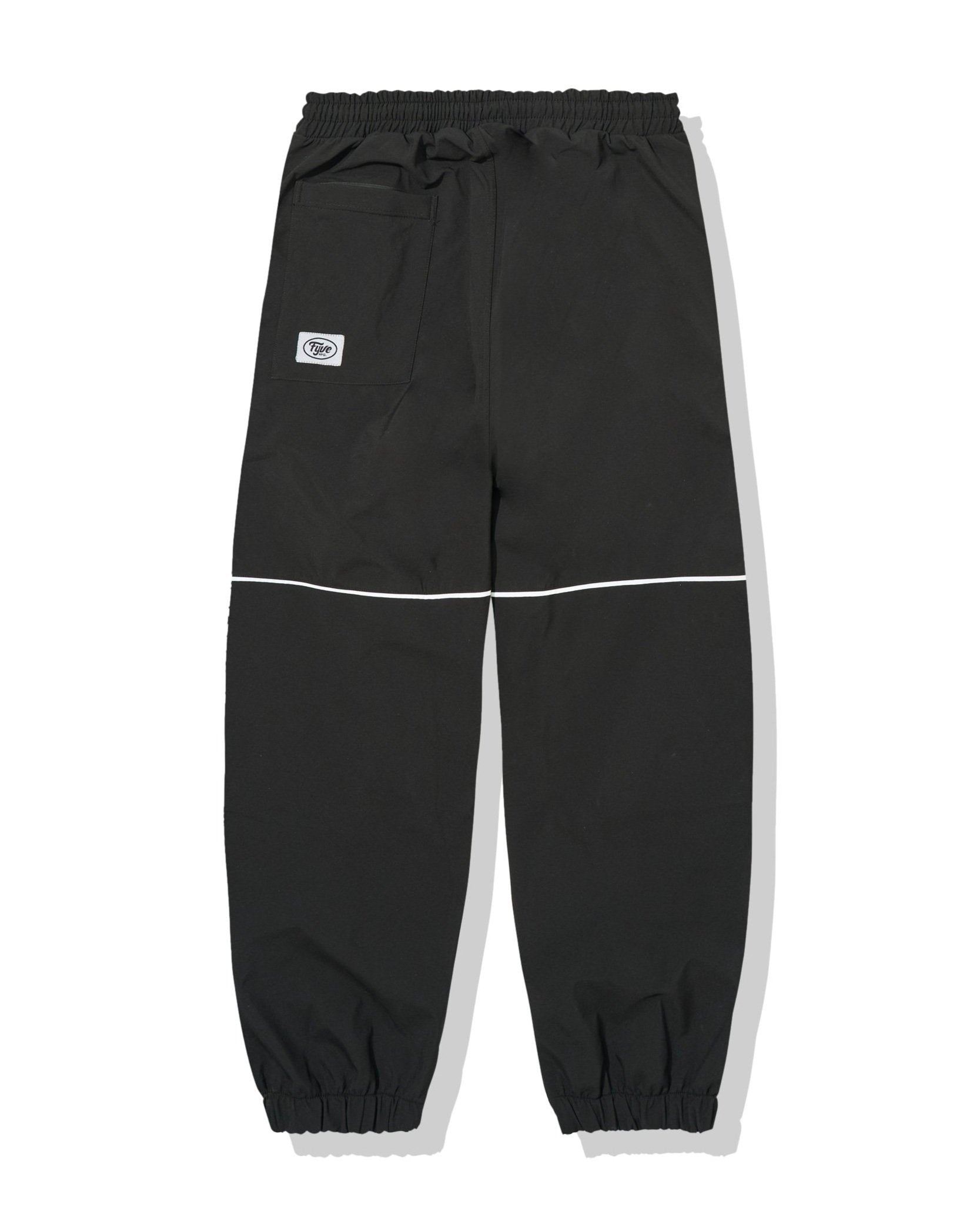 Black Reflective Patch Knee +2 inches