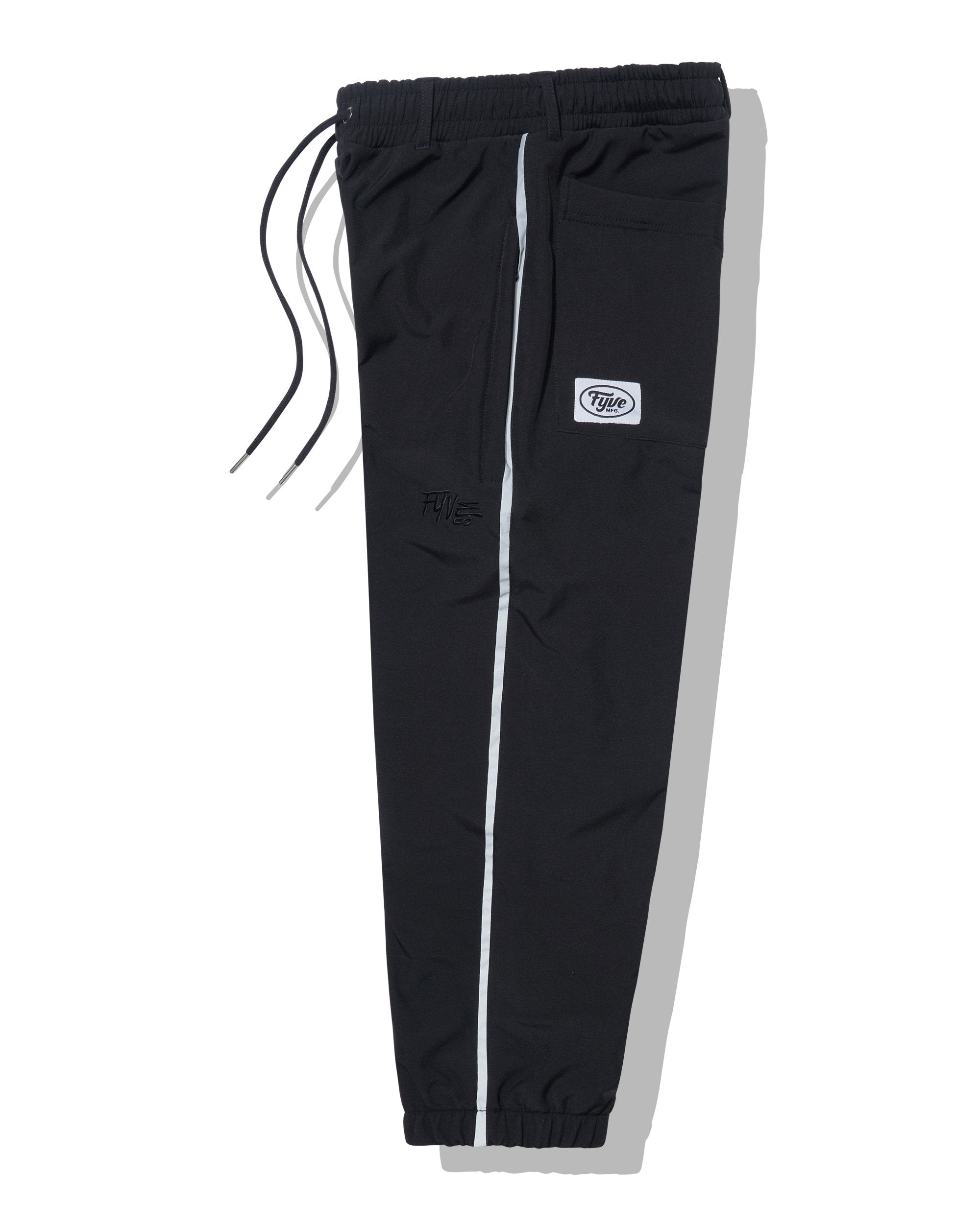Black Reflective Extra Baggy + 4 inches