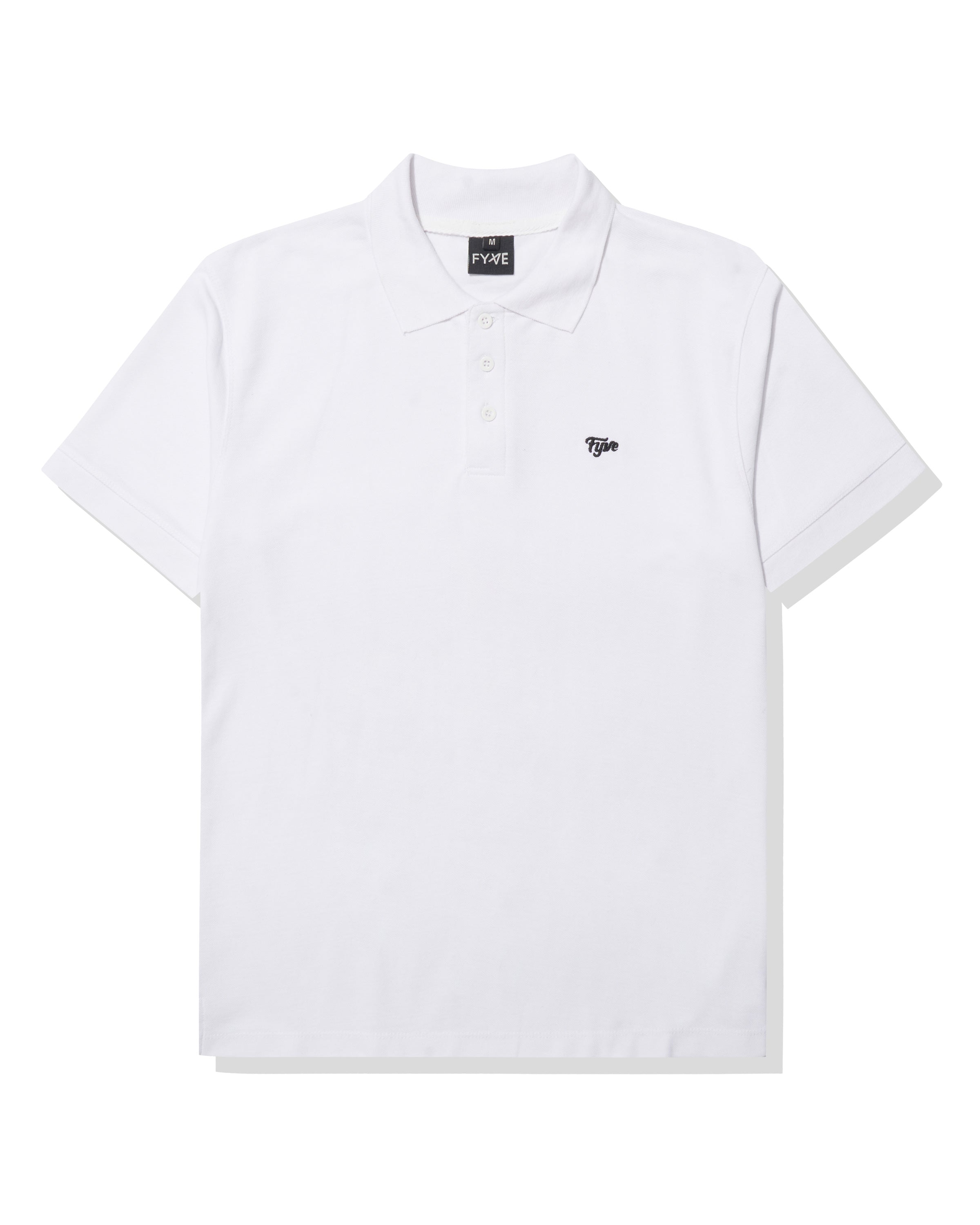 White Polo Short Sleeve T-Shirt