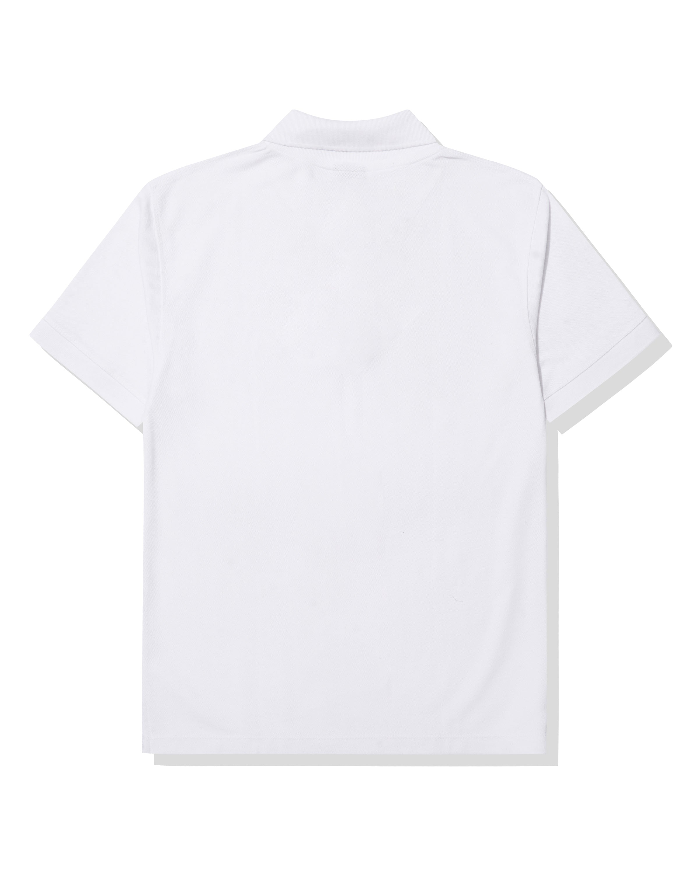 White Polo Short Sleeve T-Shirt