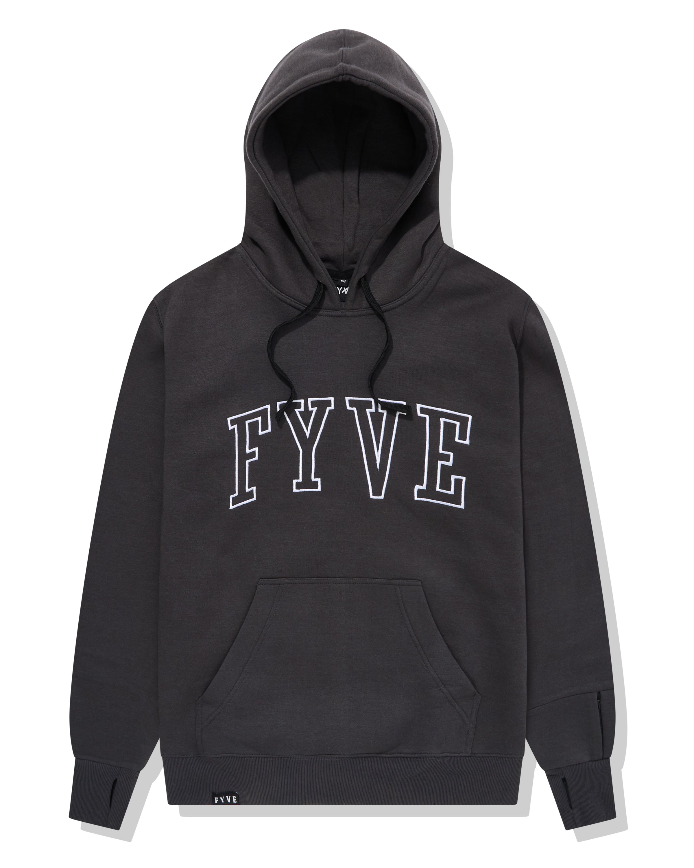 College Hoodie Charcoal Grey